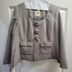 Rebecca Taylor Gray Size 8 Blazer